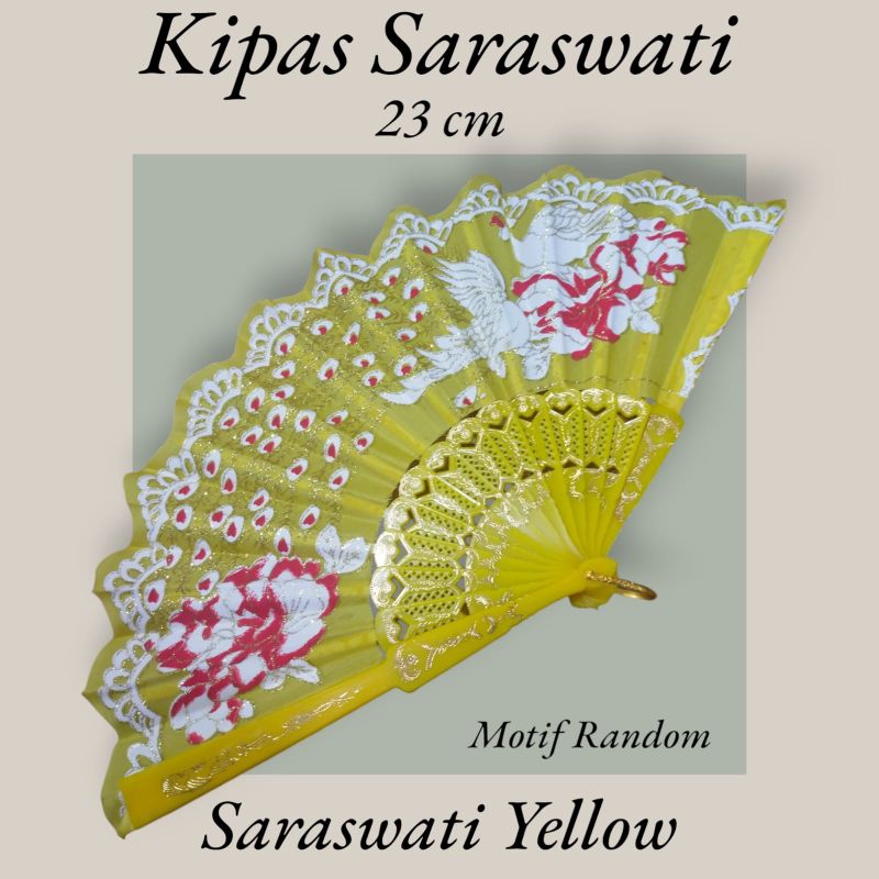 Souvenir Kipas Tangan Motif Bali untuk Pernikahan