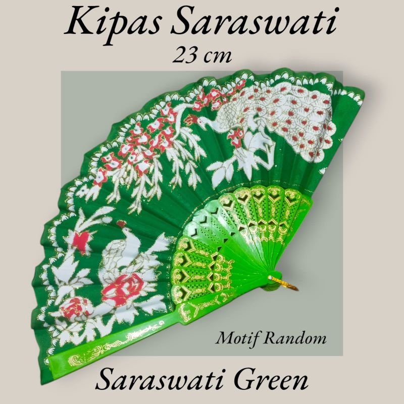 Souvenir Kipas Tangan Motif Bali untuk Pernikahan - Gambar 2